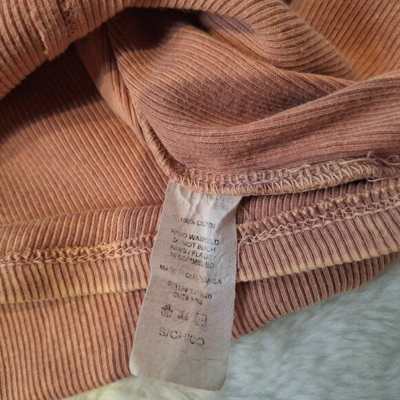 Ces Femme Tie Dye Top Sz S Oversized 100% Organic Cotton Baselayer Boho Grunge - Picture 10 of 13